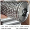 tubo de alumínio perfurado